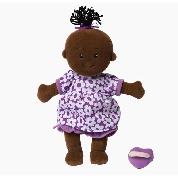 🍼 Wee Baby Stella Brown 12” Soft Baby Doll with magnetic pacifier with Box 🍼 - Picture 3 of 16